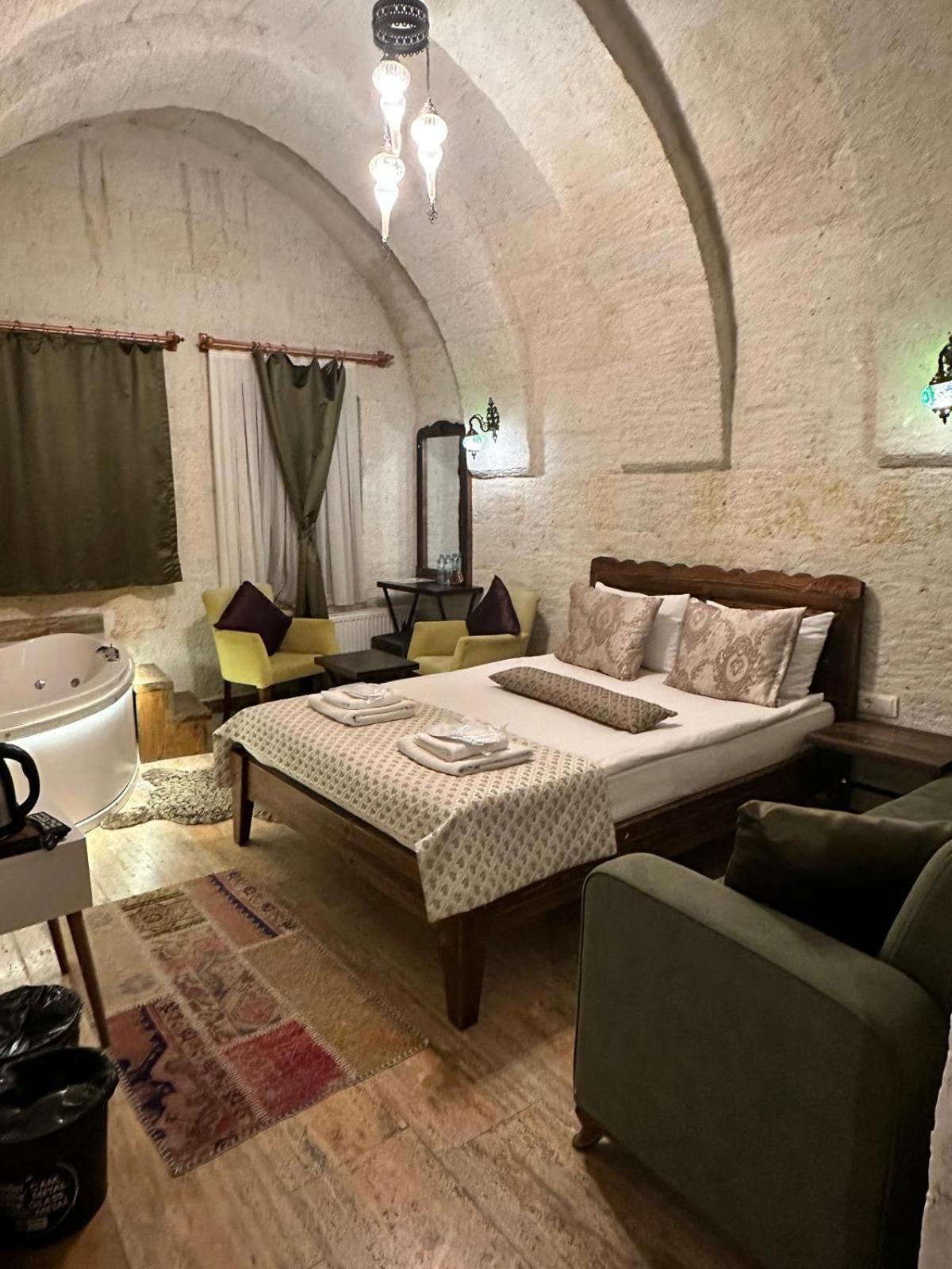 Heritage Cave In Hotel Göreme Kamer foto