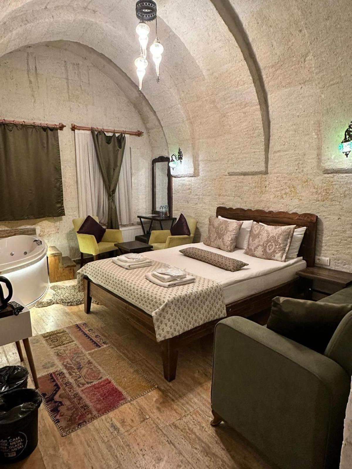 Heritage Cave In Hotel Göreme Kamer foto
