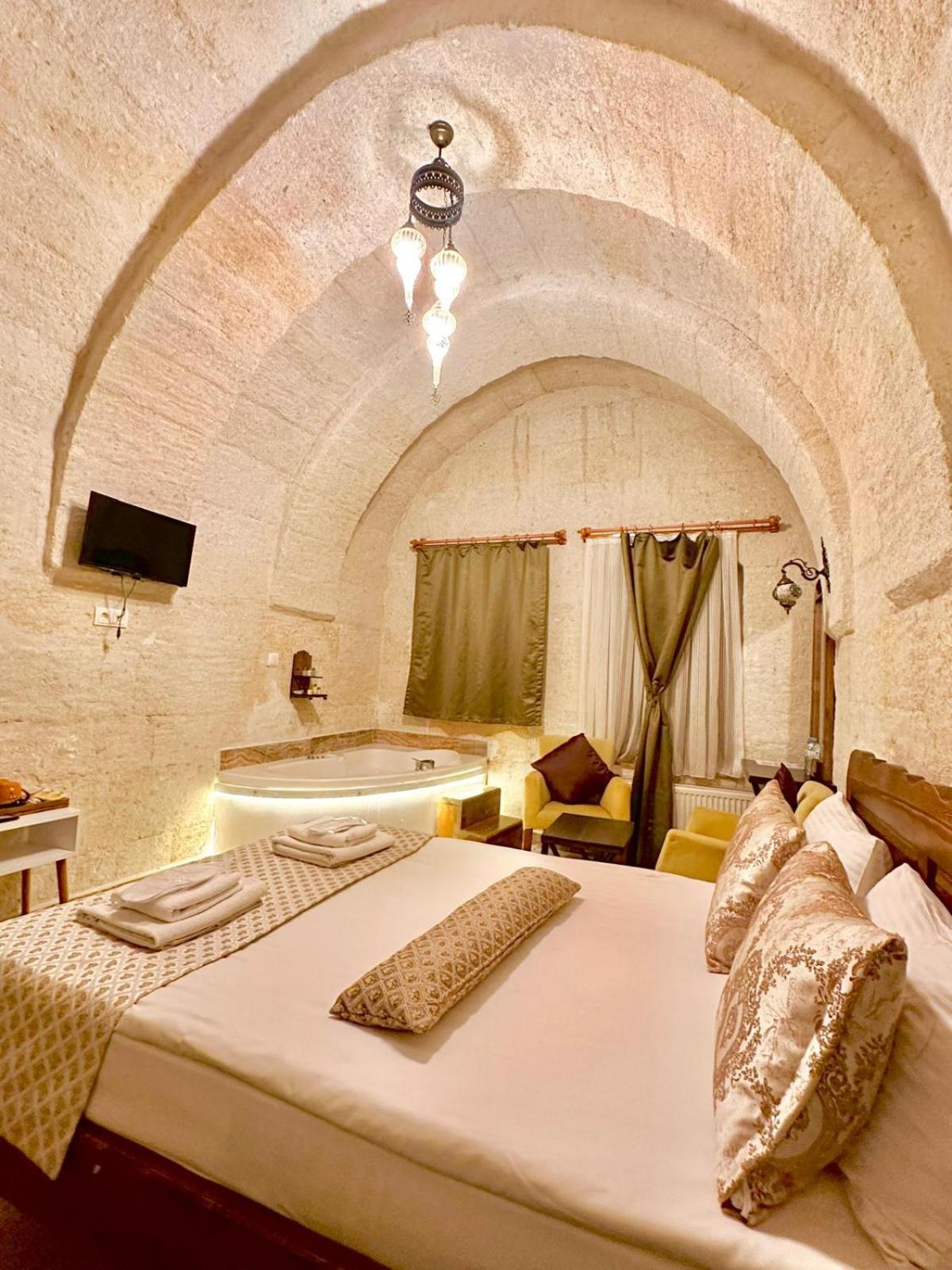 Heritage Cave In Hotel Göreme Kamer foto